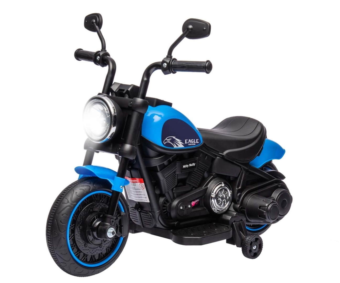 Akutoitega soiduk Mootorratas Eagle Blue