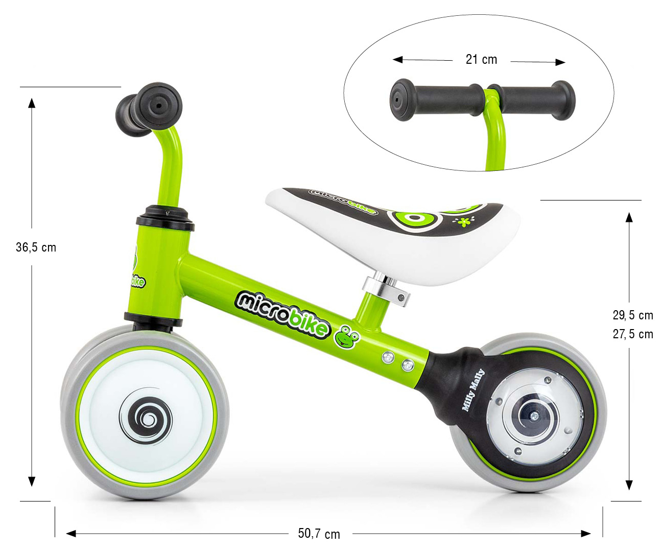 Milly Mally Pojazd Micro Plus Frog — zdjęcie 8