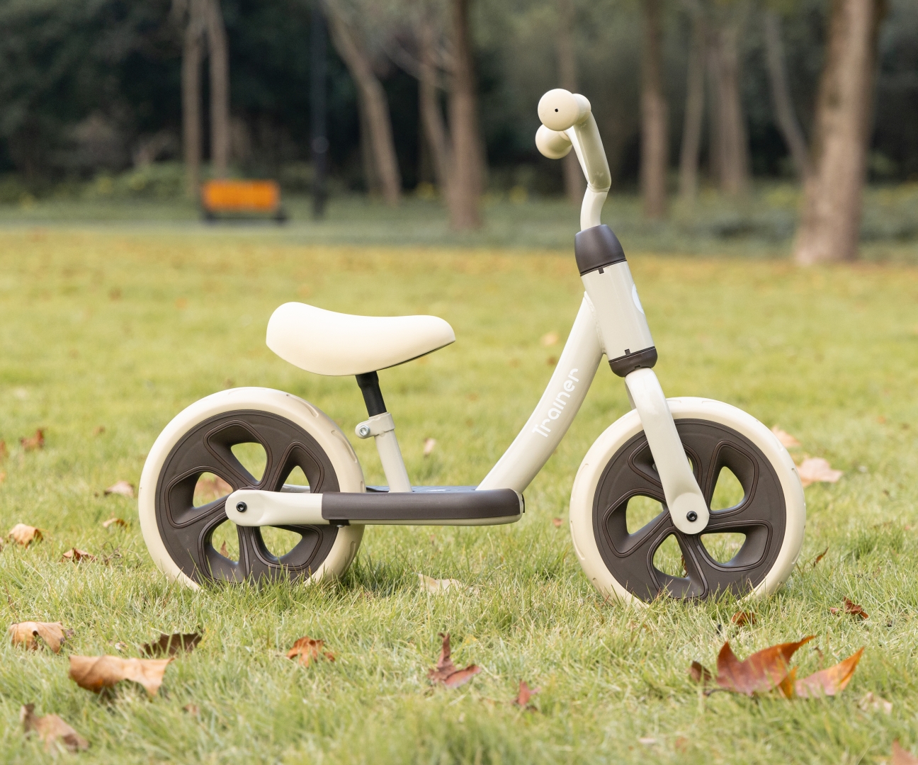 Qplay Rowerek Biegowy Trainer Beige — zdjęcie 8