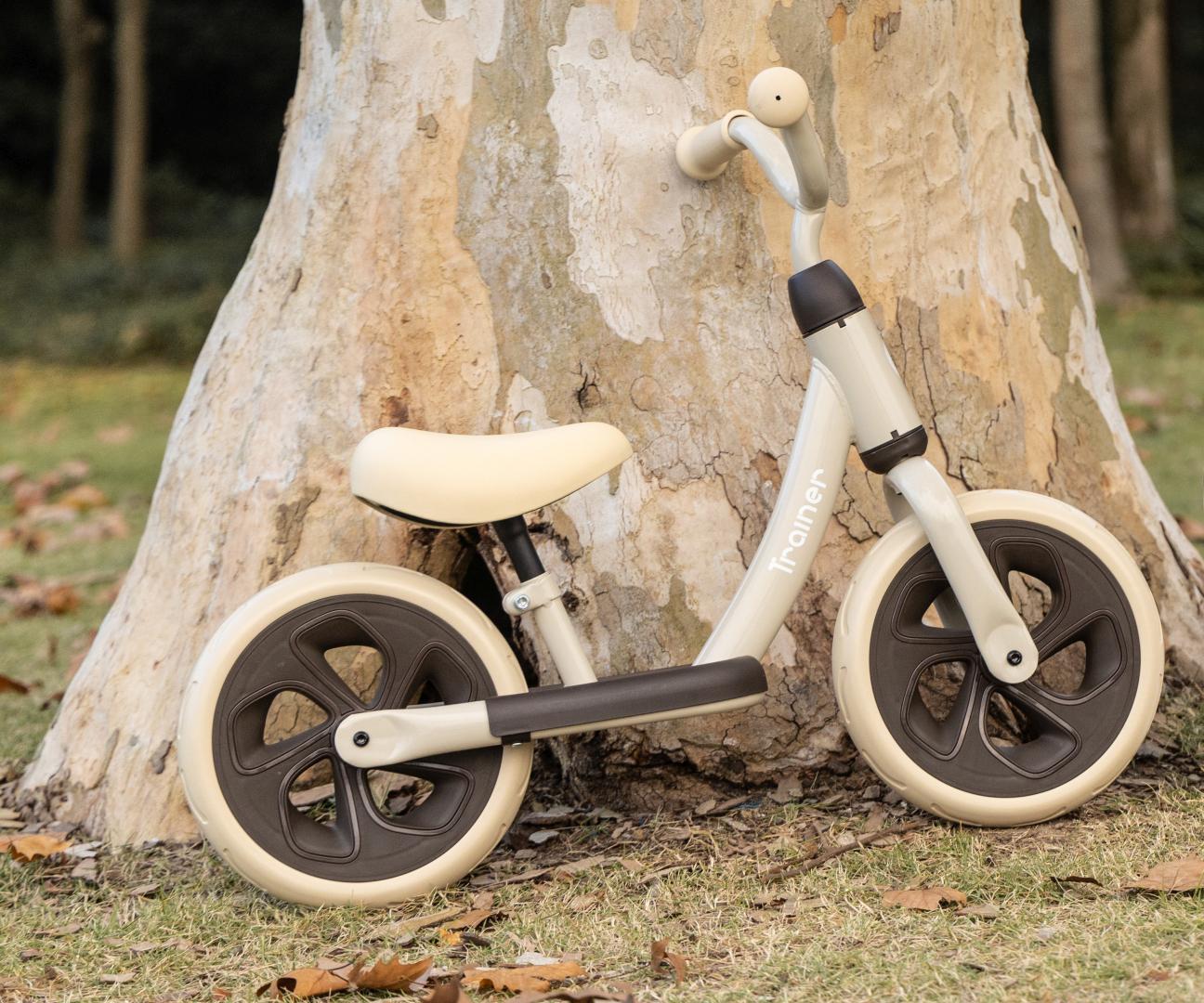 Qplay Rowerek Biegowy Trainer Beige — zdjęcie 9