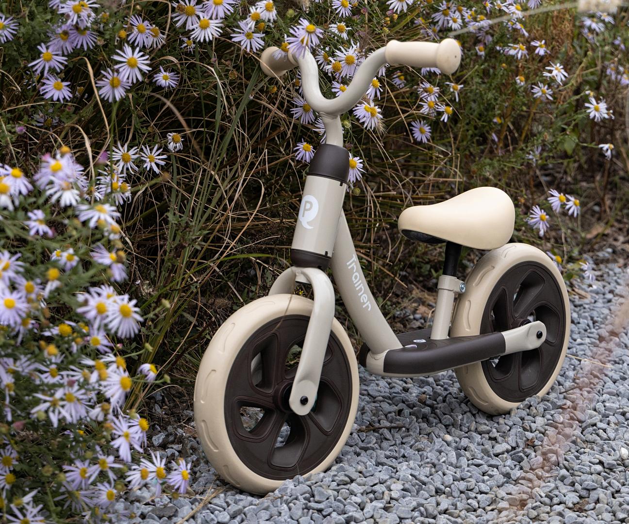 Qplay Rowerek Biegowy Trainer Beige — zdjęcie 12