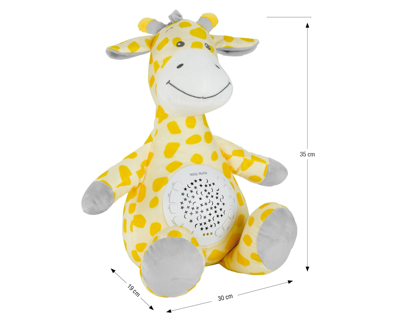 Milly Mally Zabawka pluszowa z Projektorem Milly Giraffe — zdjęcie 10