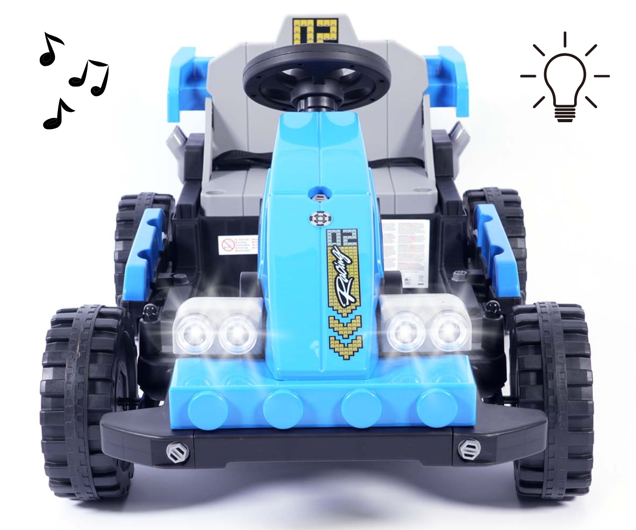 Milly Mally Pojazd na akumulator Prime 2w1 Blue — zdjęcie 10