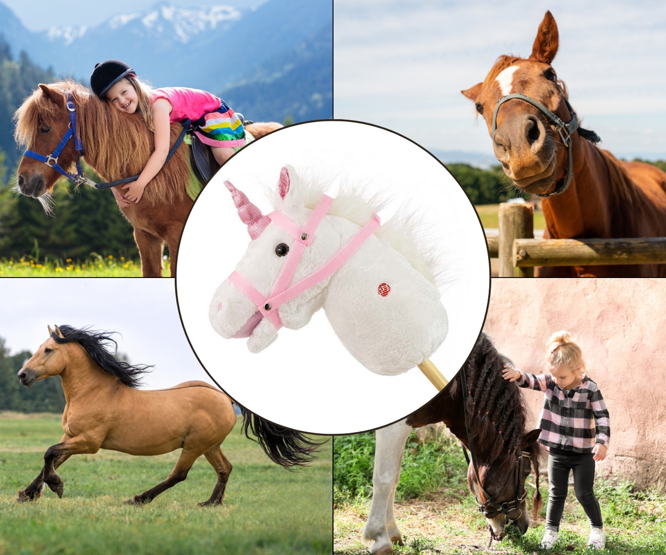 Milly Mally Hobby Koń na Kiju White — zdjęcie 9