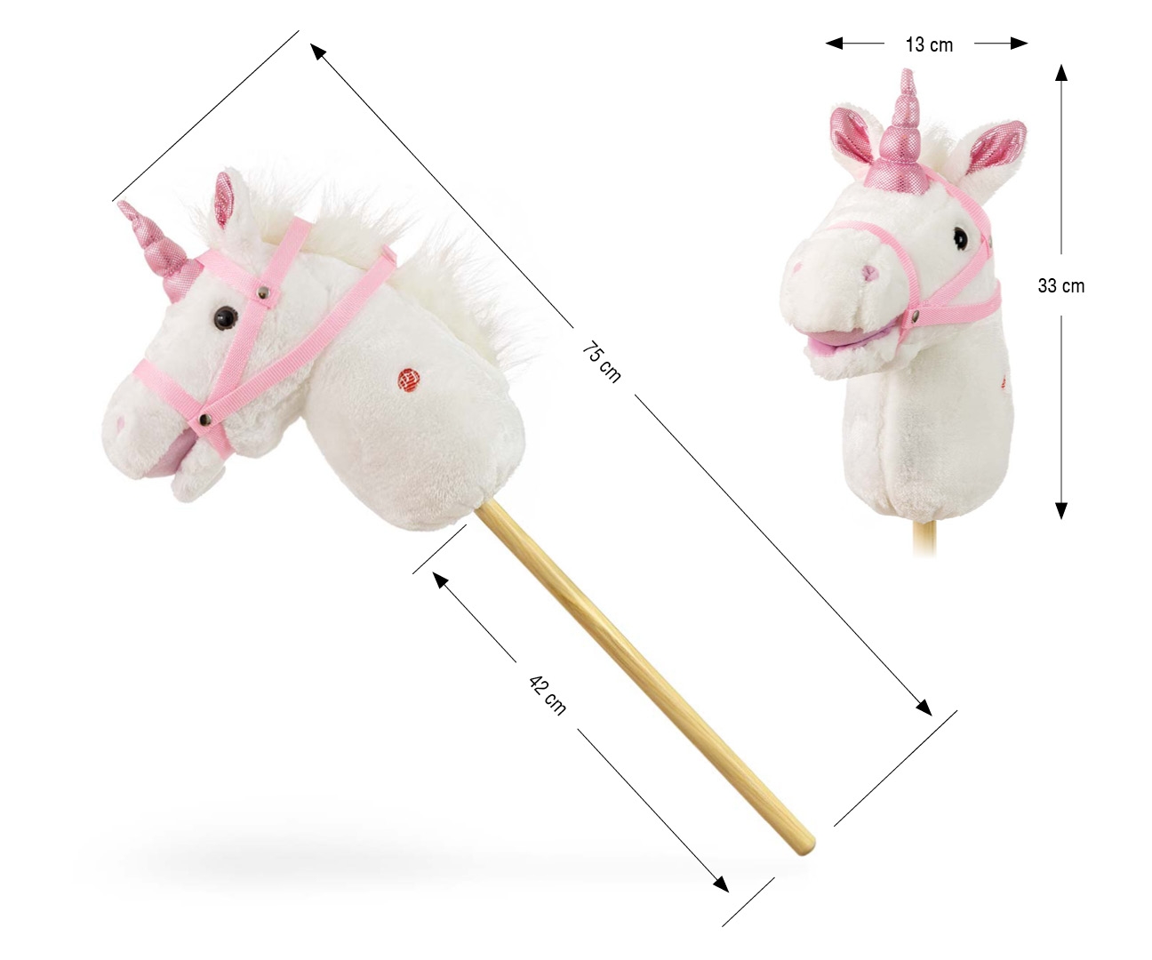Milly Mally Hobby Koń na Kiju White — zdjęcie 10