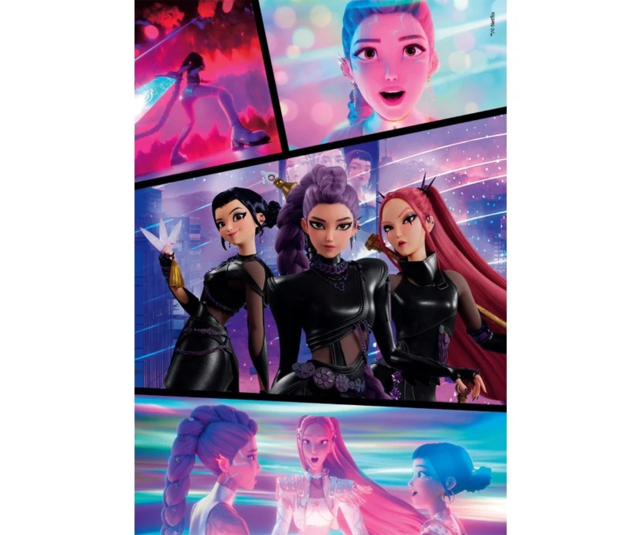 Clementoni 21760 KPOP Demon Hunters Puzzle 300 Elementów — zdjęcie 2