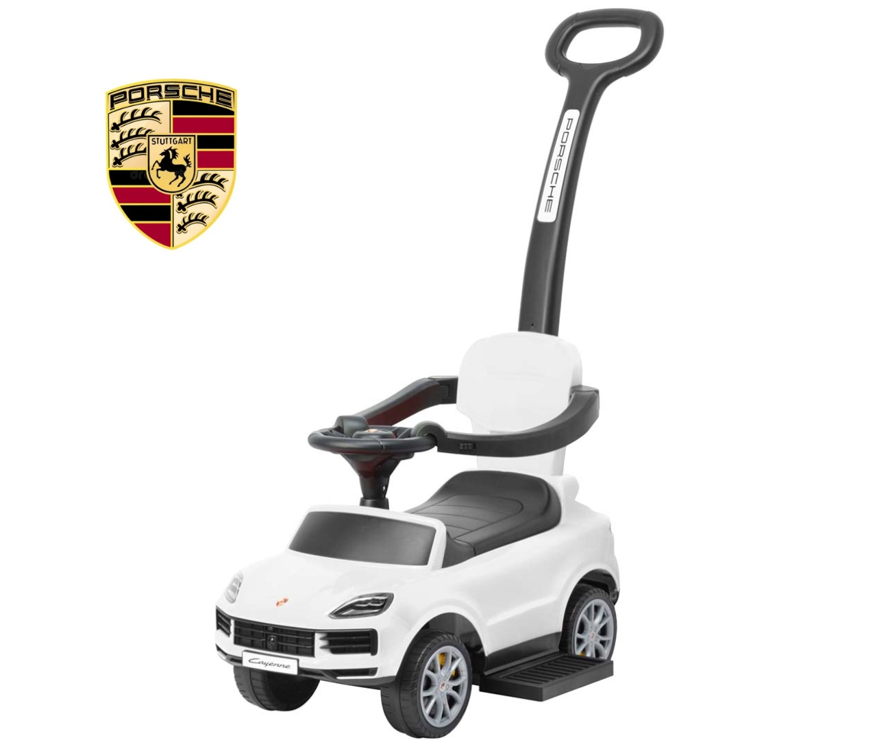 Milly Mally Pojazd z rączką Porsche Cayenne White