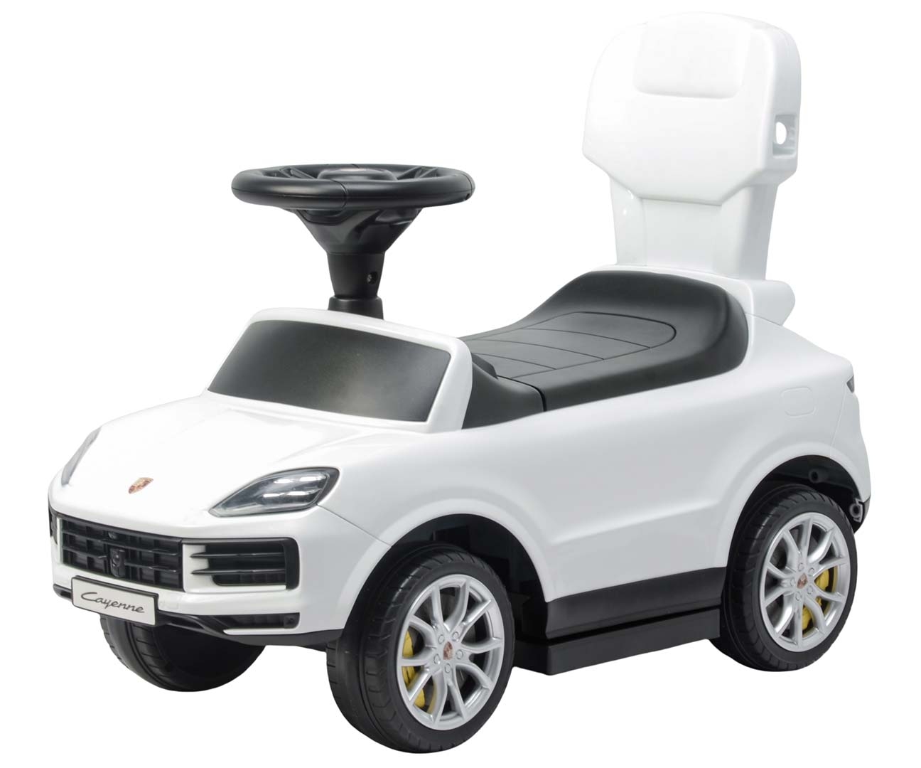 Milly Mally Pojazd z rączką Porsche Cayenne White — zdjęcie 7