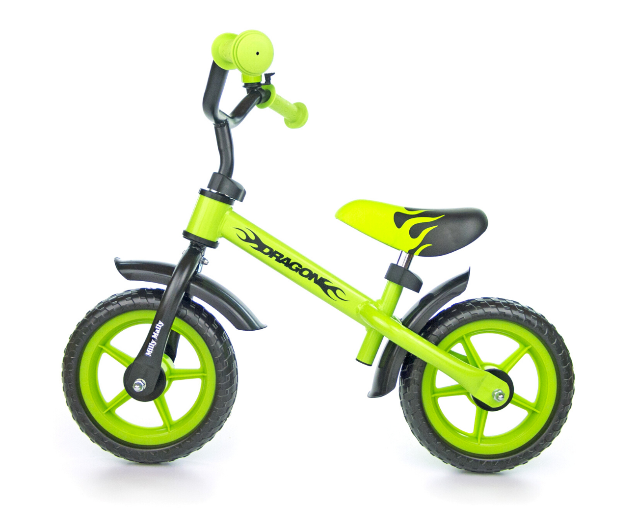 MILLY MALLY Rowerek Biegowy Dragon Green