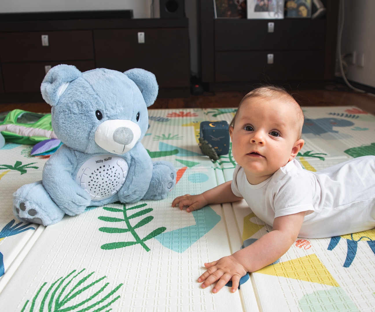 Milly Mally Zabawka pluszowa z Projektorem Milly Bear Blue — zdjęcie 10