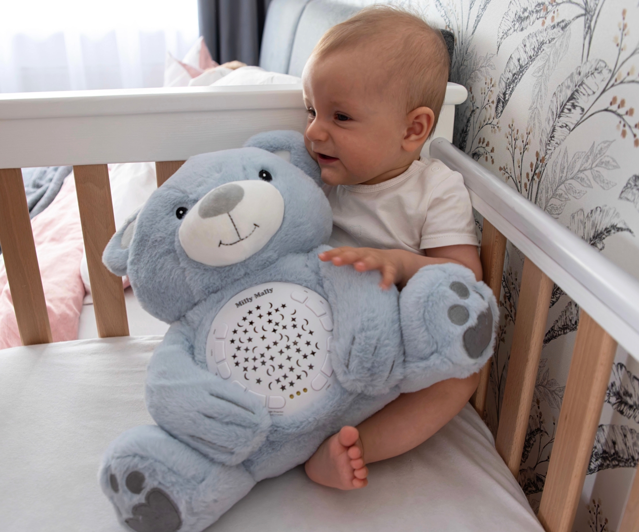 Milly Mally Zabawka pluszowa z Projektorem Milly Bear Blue — zdjęcie 12