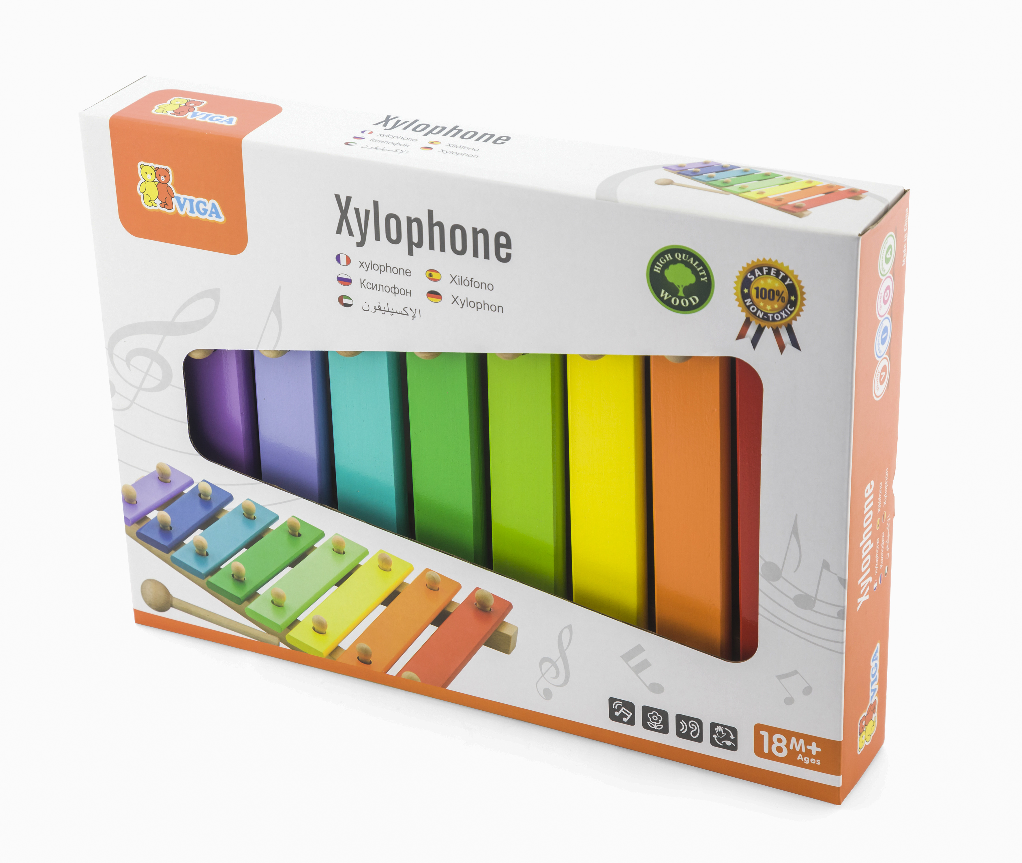 Viga 58771 Kolorowe cymbałki — zdjęcie 2