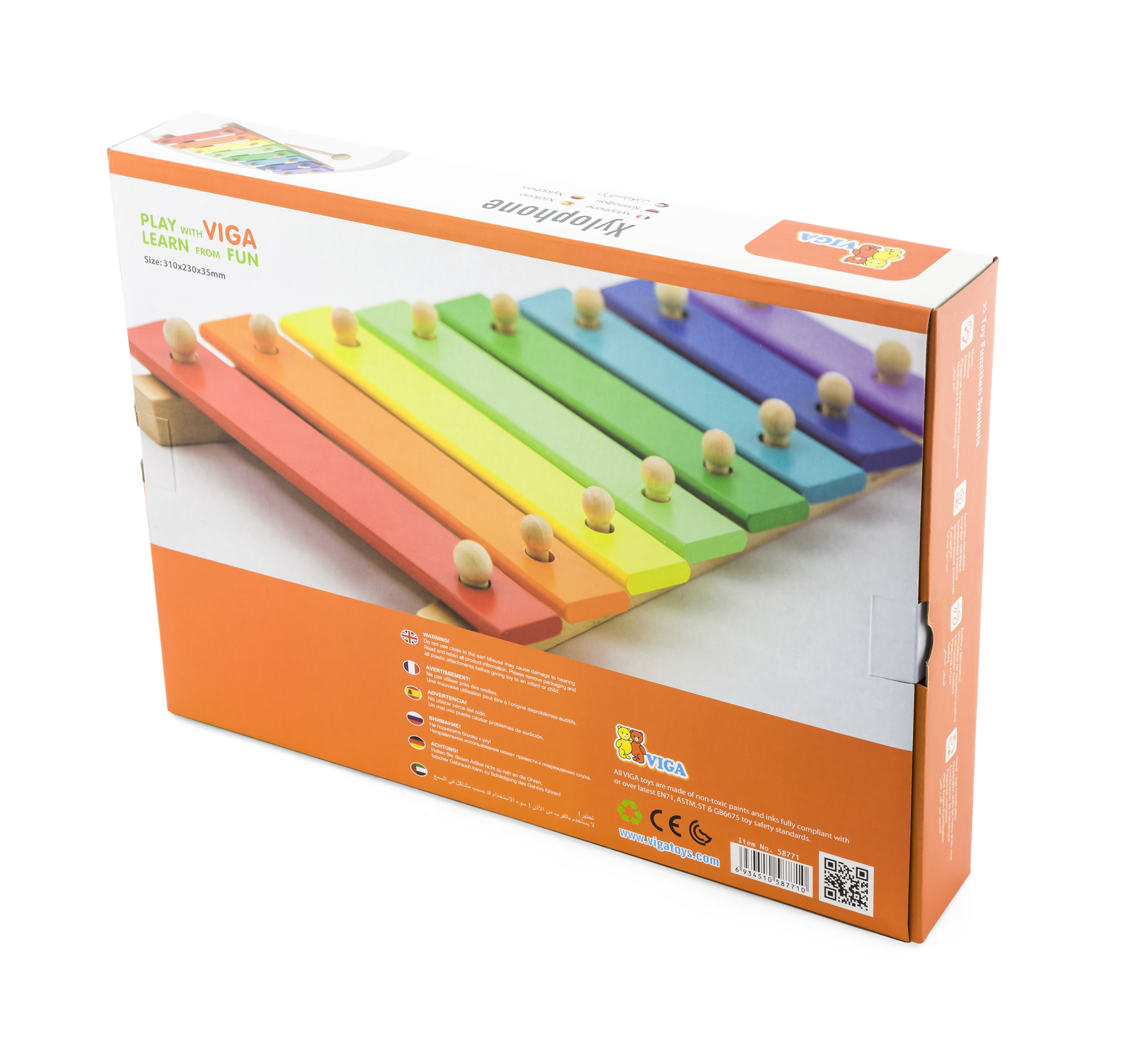 Viga 58771 Kolorowe cymbałki — zdjęcie 3