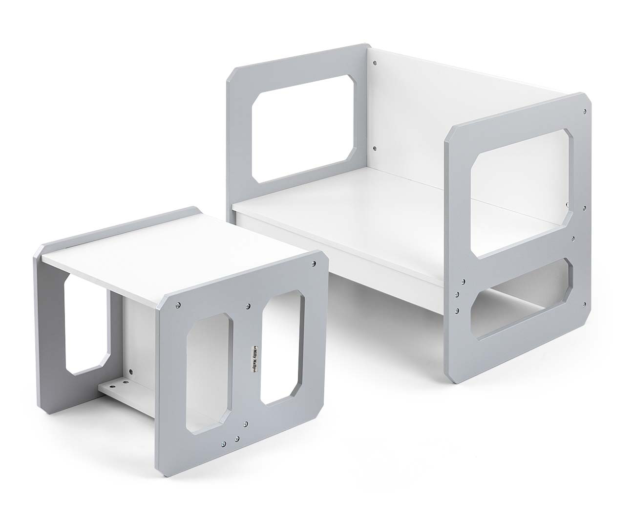 Milly Mally Zestaw mebli Stella 3w1 Grey — zdjęcie 3