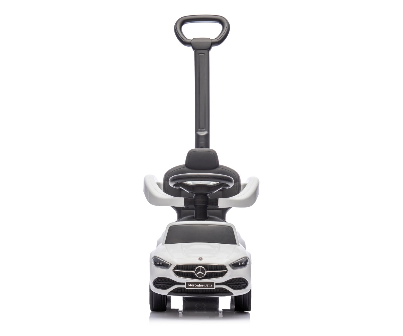 Milly Mally Pojazd z rączką MERCEDES C-Class Deluxe White — zdjęcie 4