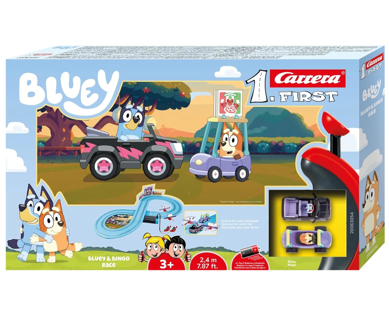 Carrera First 20063054 Bluey i Bingo Race 2,4m — zdjęcie 7