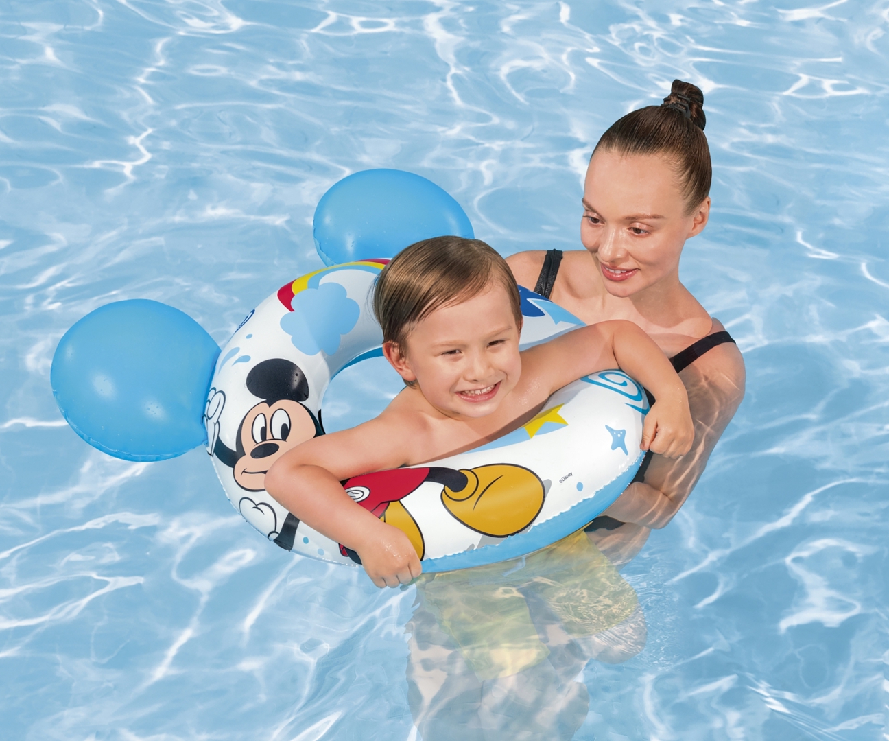 Bestway 9102K Disney Junior Mickey&Friends Kółko do pływania 74cm x 76cm — zdjęcie 8