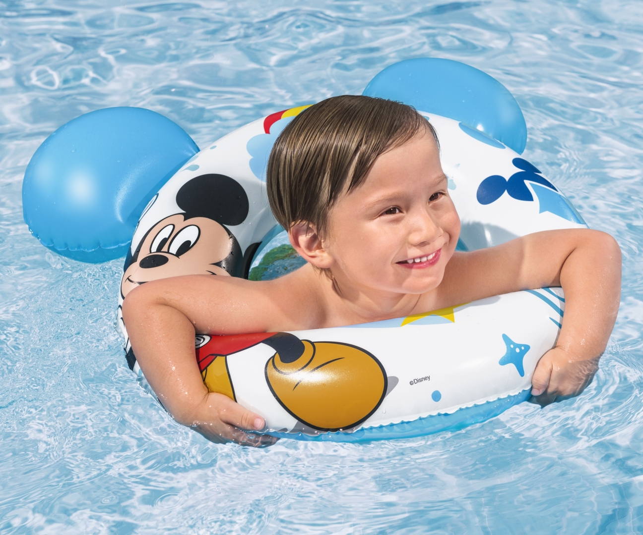 Bestway 9102K Disney Junior Mickey&Friends Kółko do pływania 74cm x 76cm — zdjęcie 9