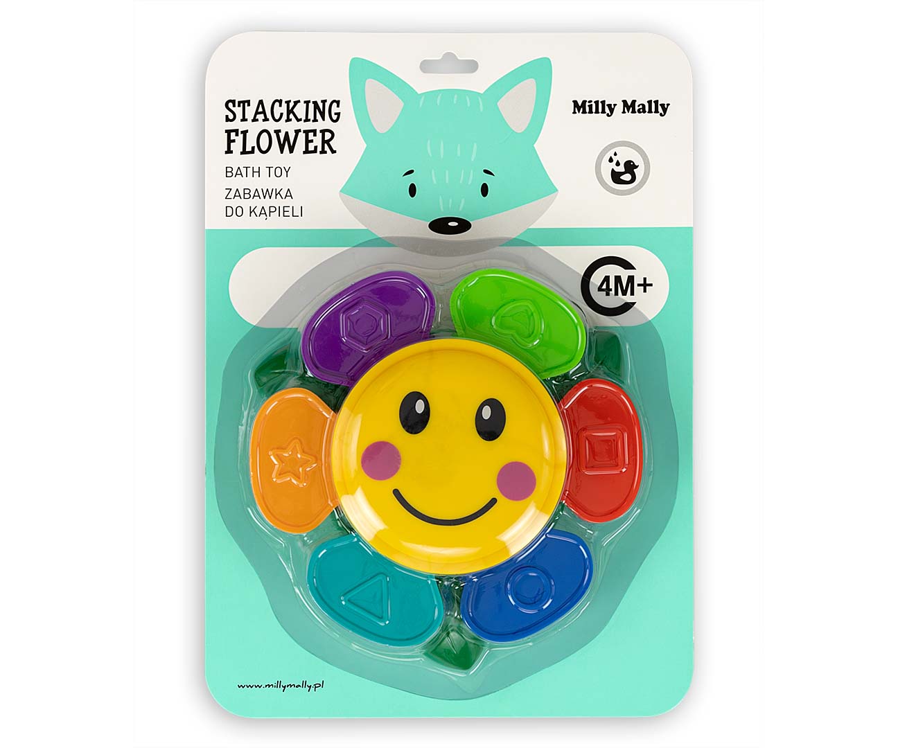 Zabawka do wody Kwiatek - Stacking flower - 0695 — zdjęcie 6