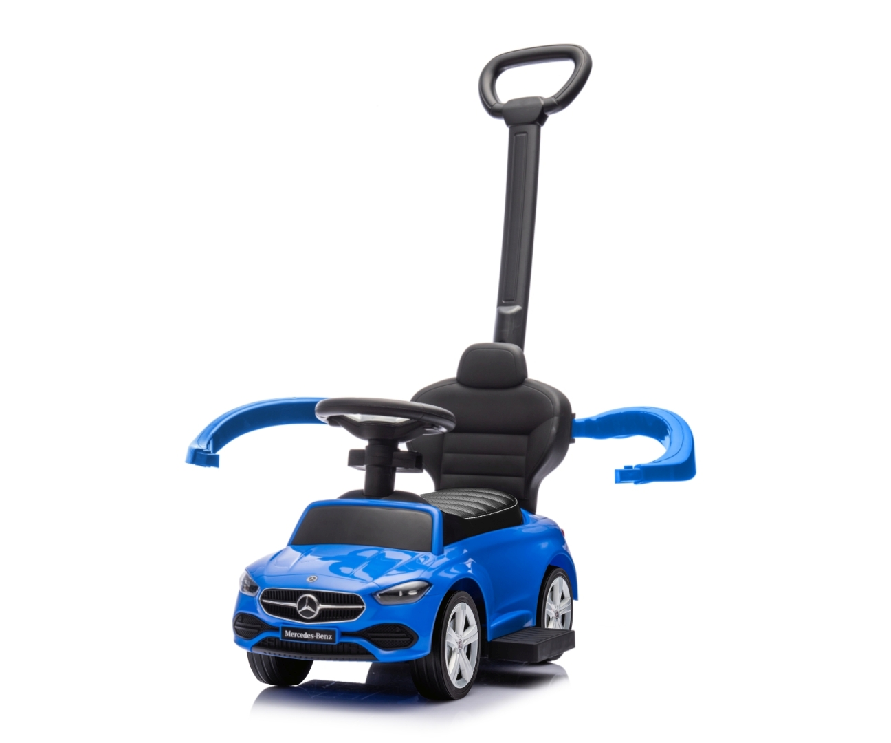 Milly Mally Pojazd z rączką MERCEDES C-Class Deluxe Blue — zdjęcie 2