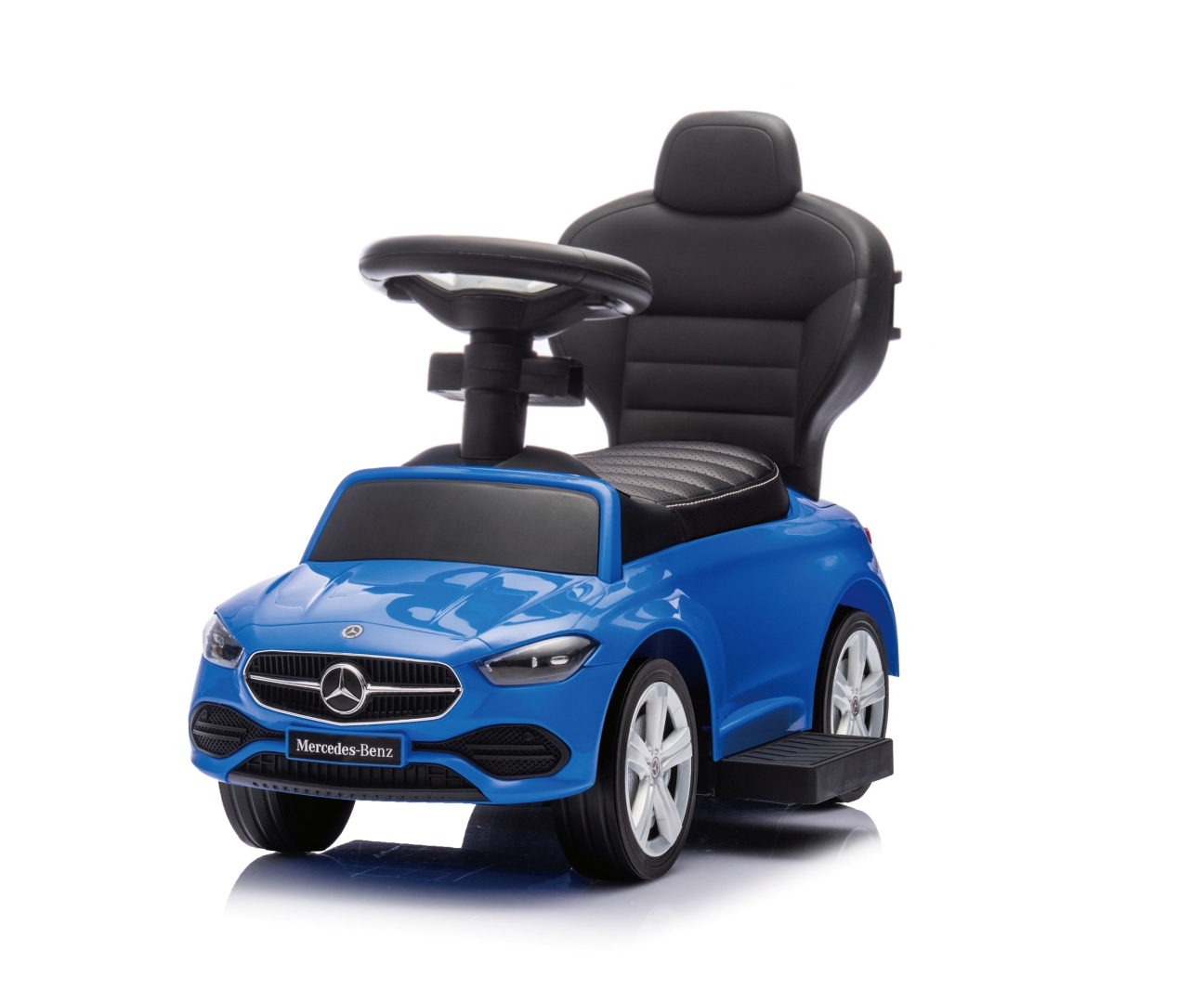 Milly Mally Pojazd z rączką MERCEDES C-Class Deluxe Blue — zdjęcie 3