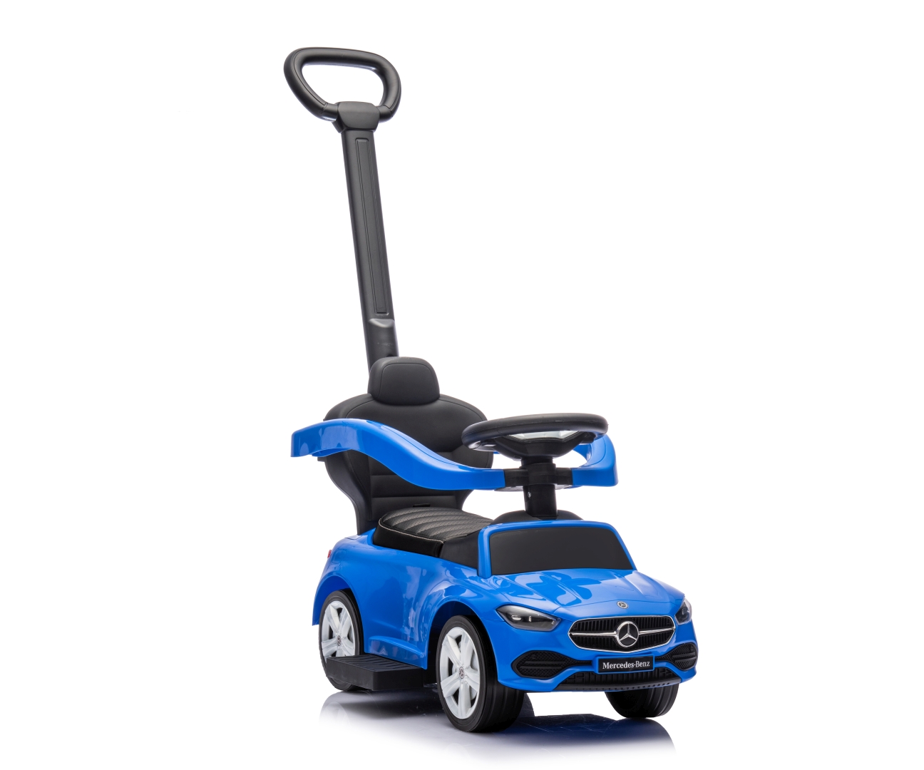 Milly Mally Pojazd z rączką MERCEDES C-Class Deluxe Blue — zdjęcie 6
