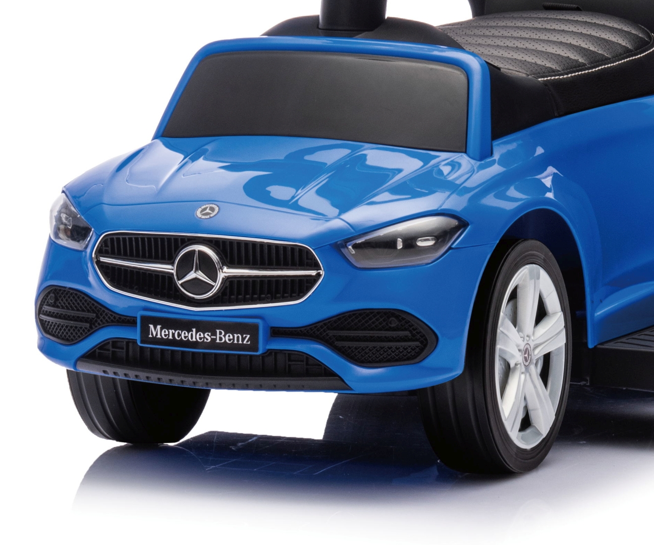 Milly Mally Pojazd z rączką MERCEDES C-Class Deluxe Blue — zdjęcie 11