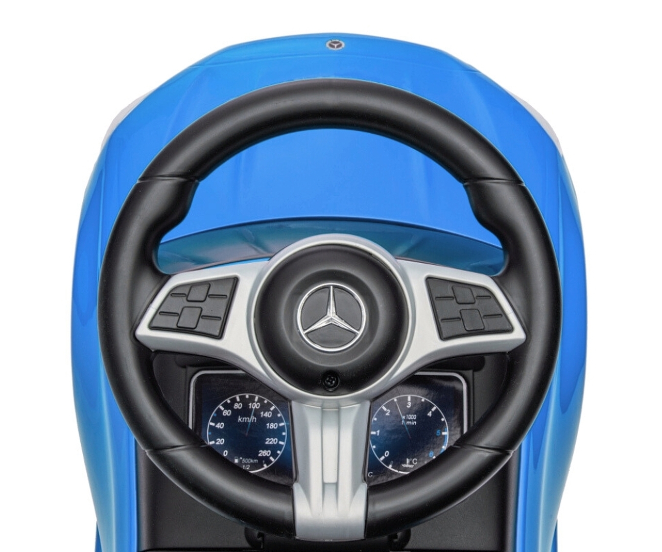 Milly Mally Pojazd z rączką MERCEDES C-Class Deluxe Blue — zdjęcie 12