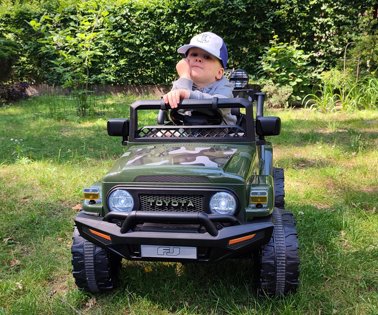 Milly Mally Pojazd na akumulator Toyota FJ Cruiser Army — zdjęcie 17