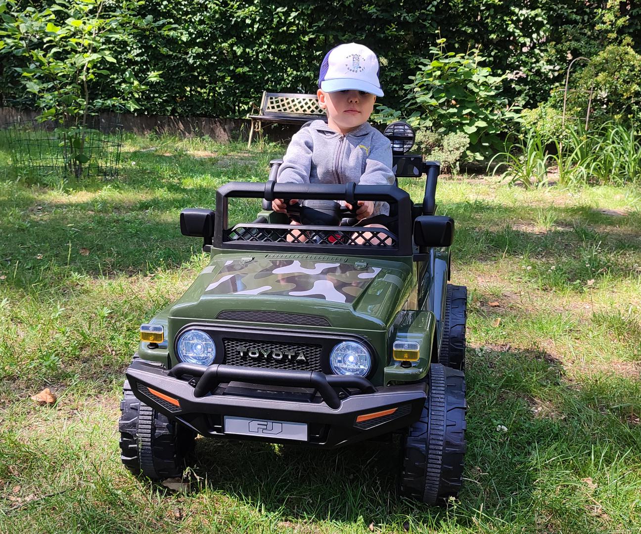 Milly Mally Pojazd na akumulator Toyota FJ Cruiser Army — zdjęcie 18