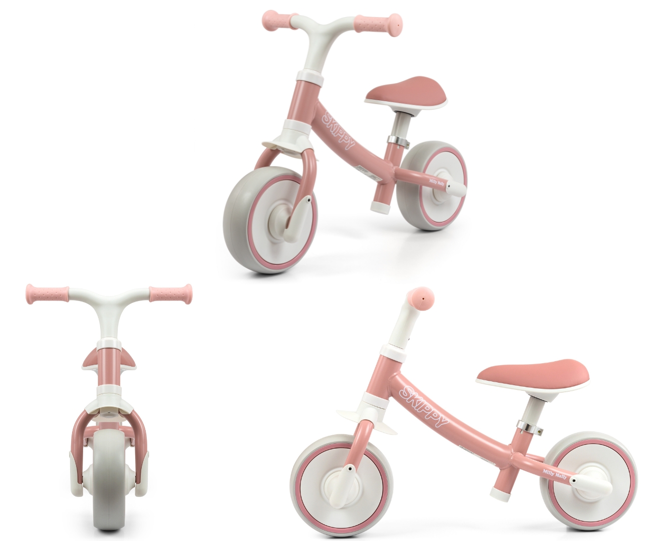Milly Mally Rowerek Biegowy Skippy Pink — zdjęcie 8