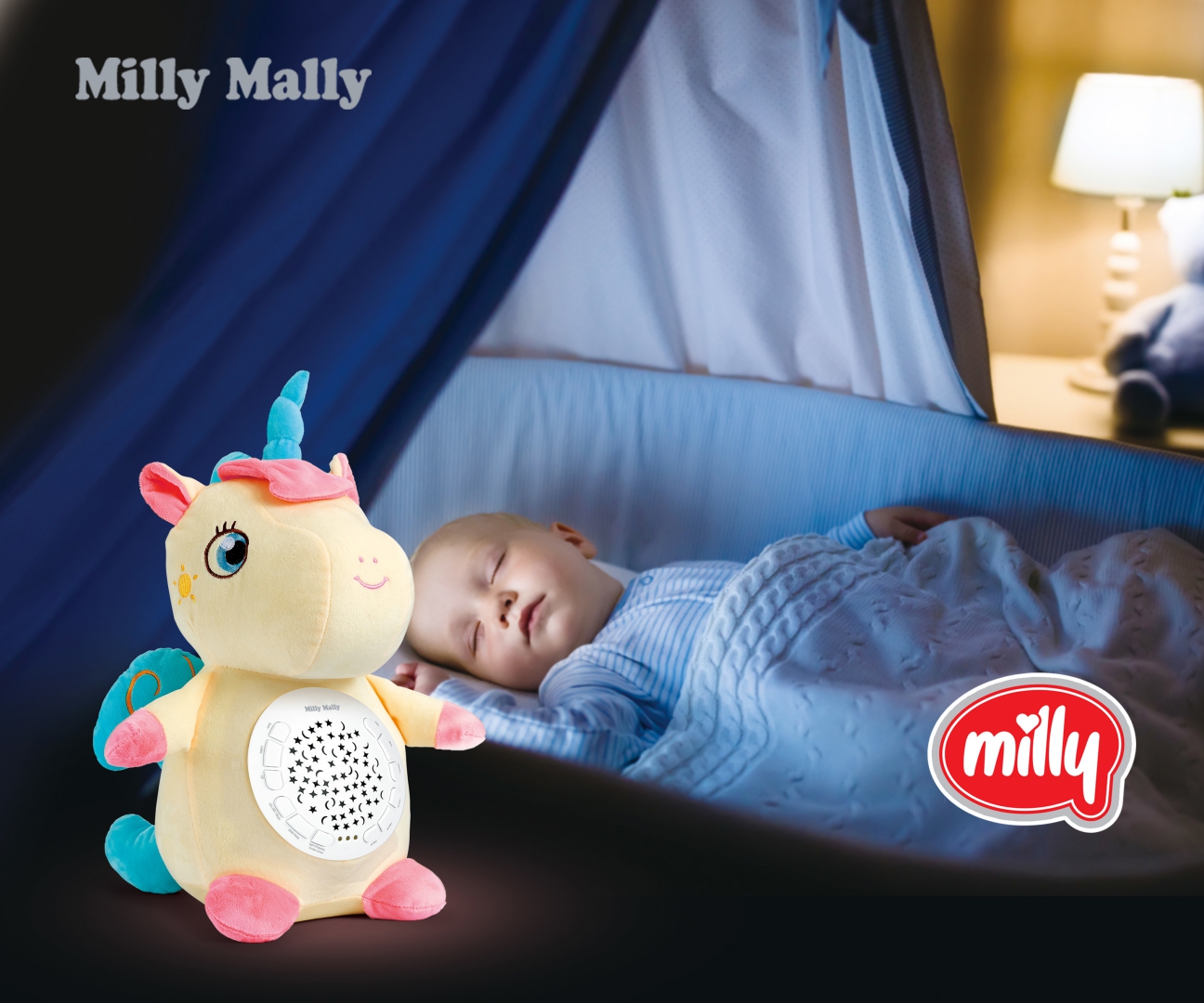 Milly Mally Zabawka pluszowa z Projektorem Milly Unicorn — zdjęcie 10