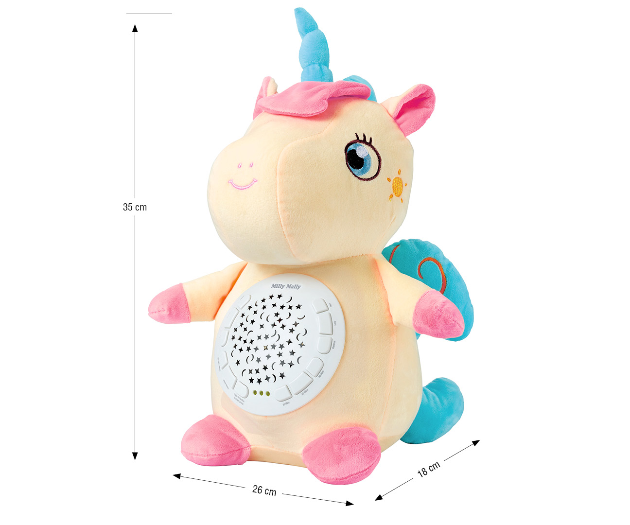 Milly Mally Zabawka pluszowa z Projektorem Milly Unicorn — zdjęcie 11