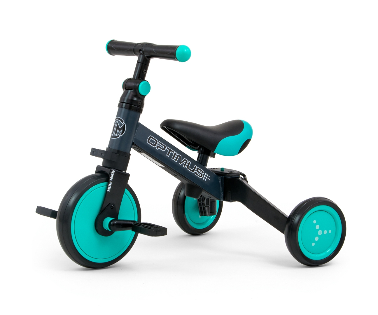 Milly Mally Ride On – Bike 3in1 OPTIMUS Mint
