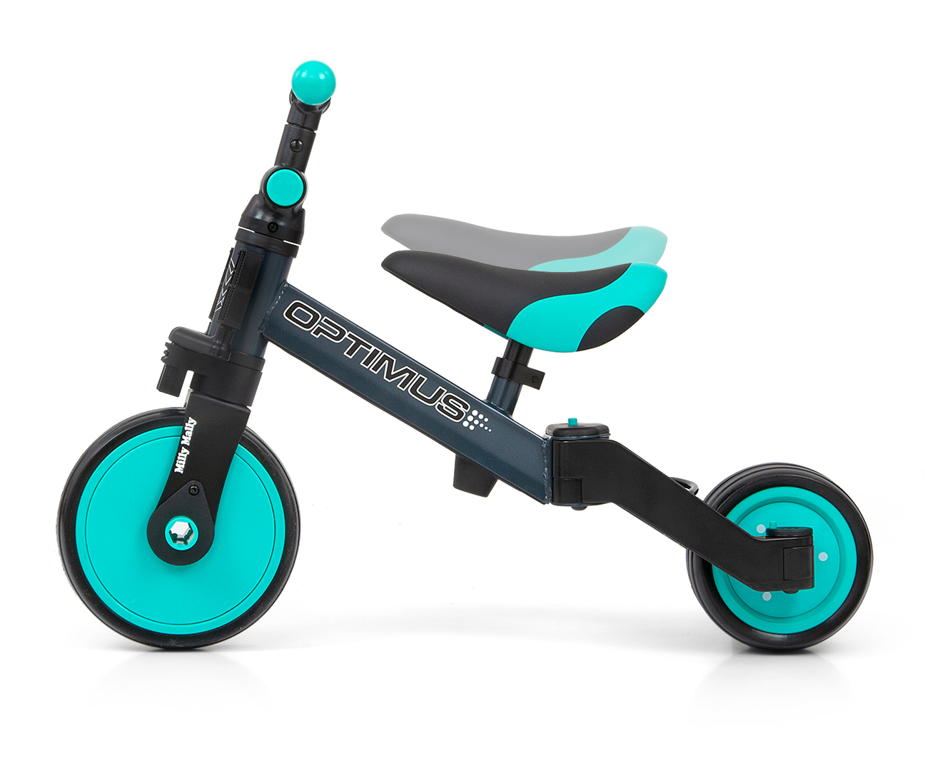 Milly Mally Rowerek 3w1 Optimus Mint — zdjęcie 4