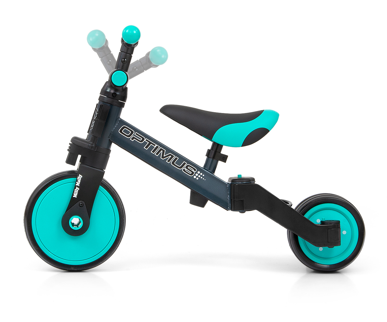 Milly Mally Rowerek 3w1 Optimus Mint — zdjęcie 5