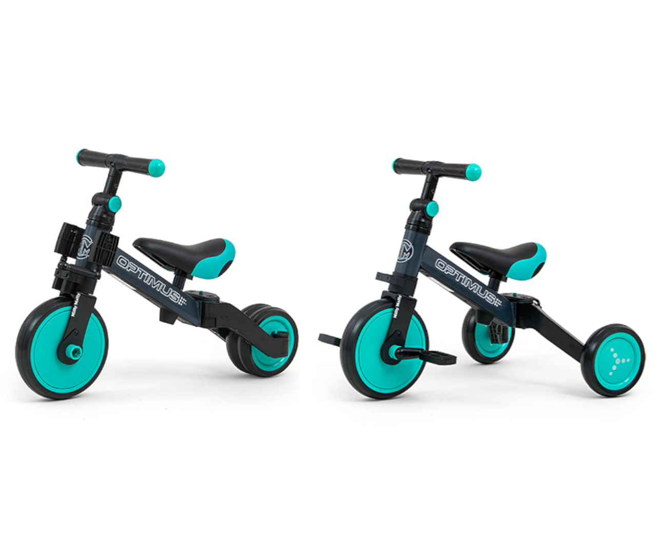 Milly Mally Rowerek 3w1 Optimus Mint — zdjęcie 7
