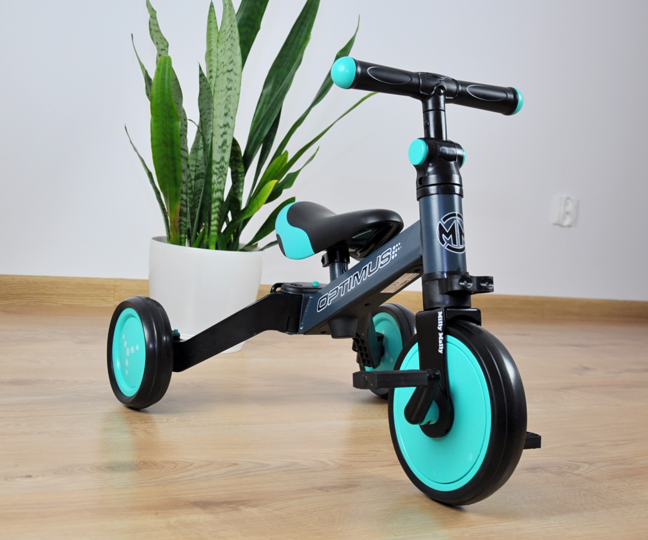 Milly Mally Rowerek 3w1 Optimus Mint — zdjęcie 10