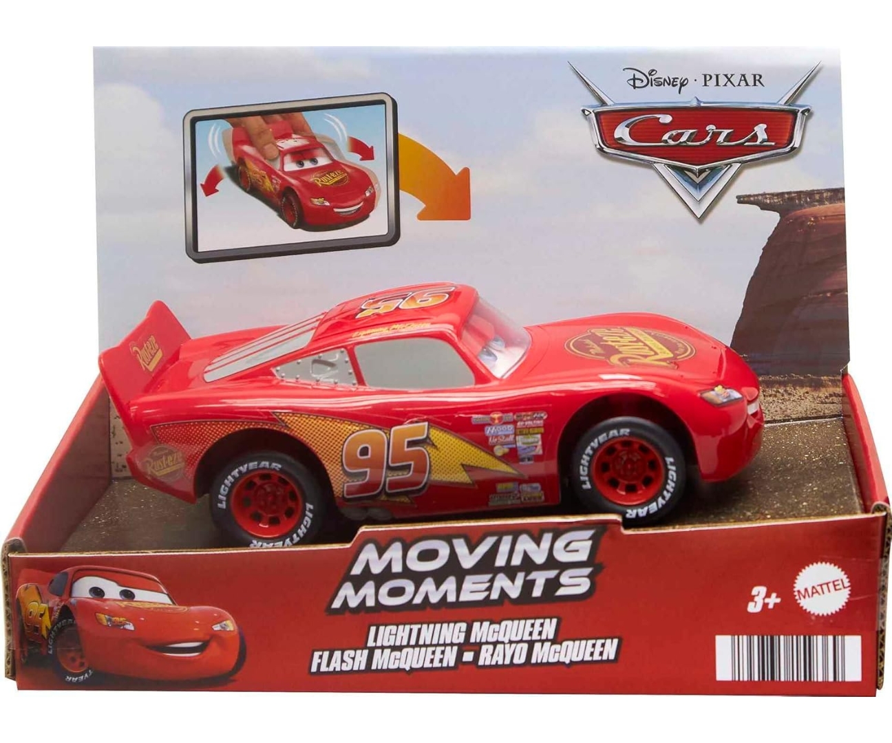 Mattel HPH64 Samochód Zygzak McQueen