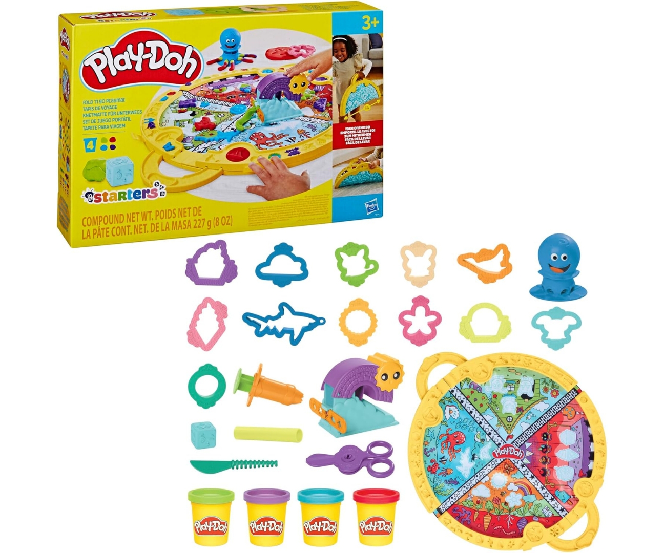 Hasbro F91435L0 Play-Doh Składana Przenośna Mata — zdjęcie 3