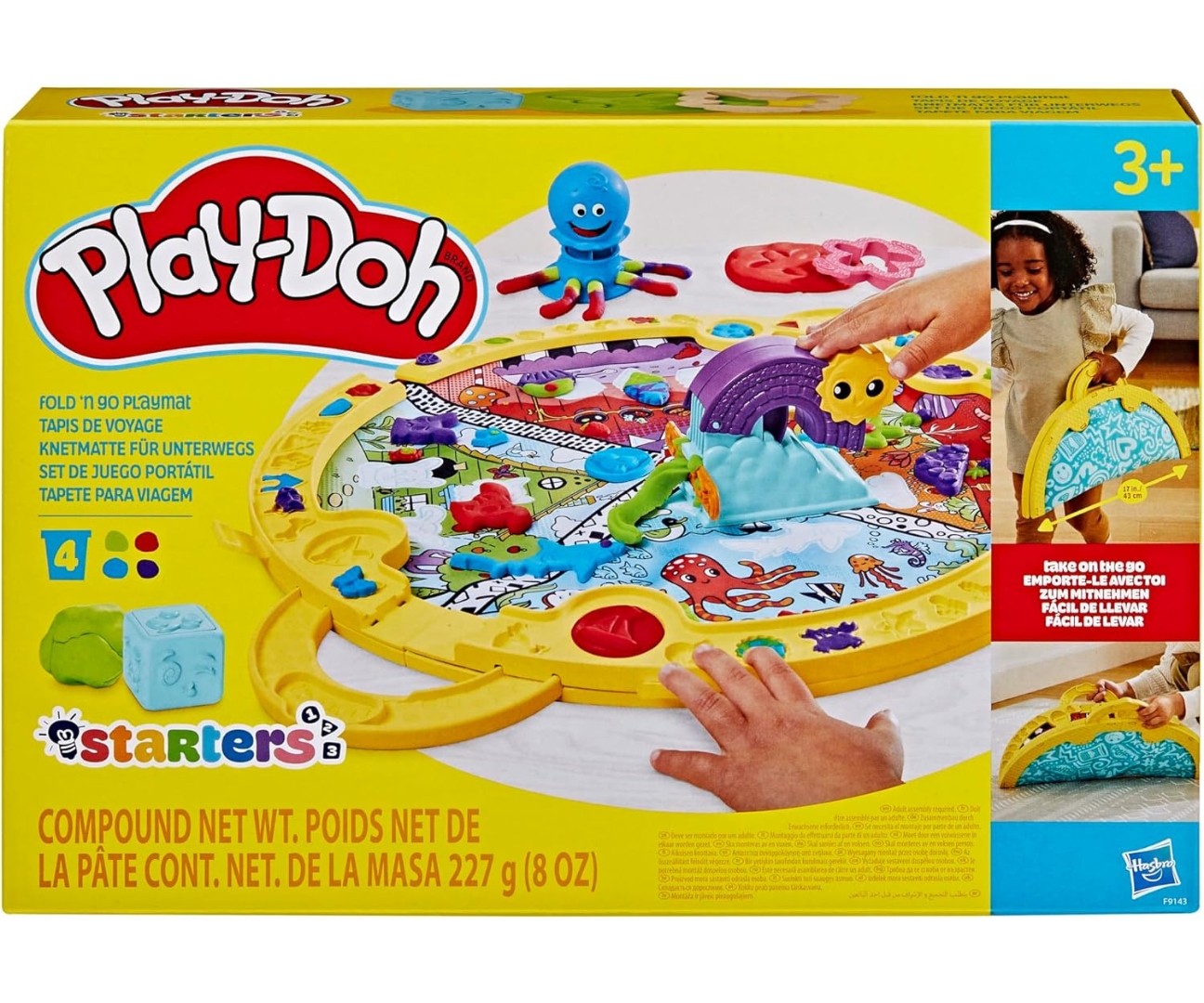 Hasbro F91435L0 Play-Doh Składana Przenośna Mata — zdjęcie 4