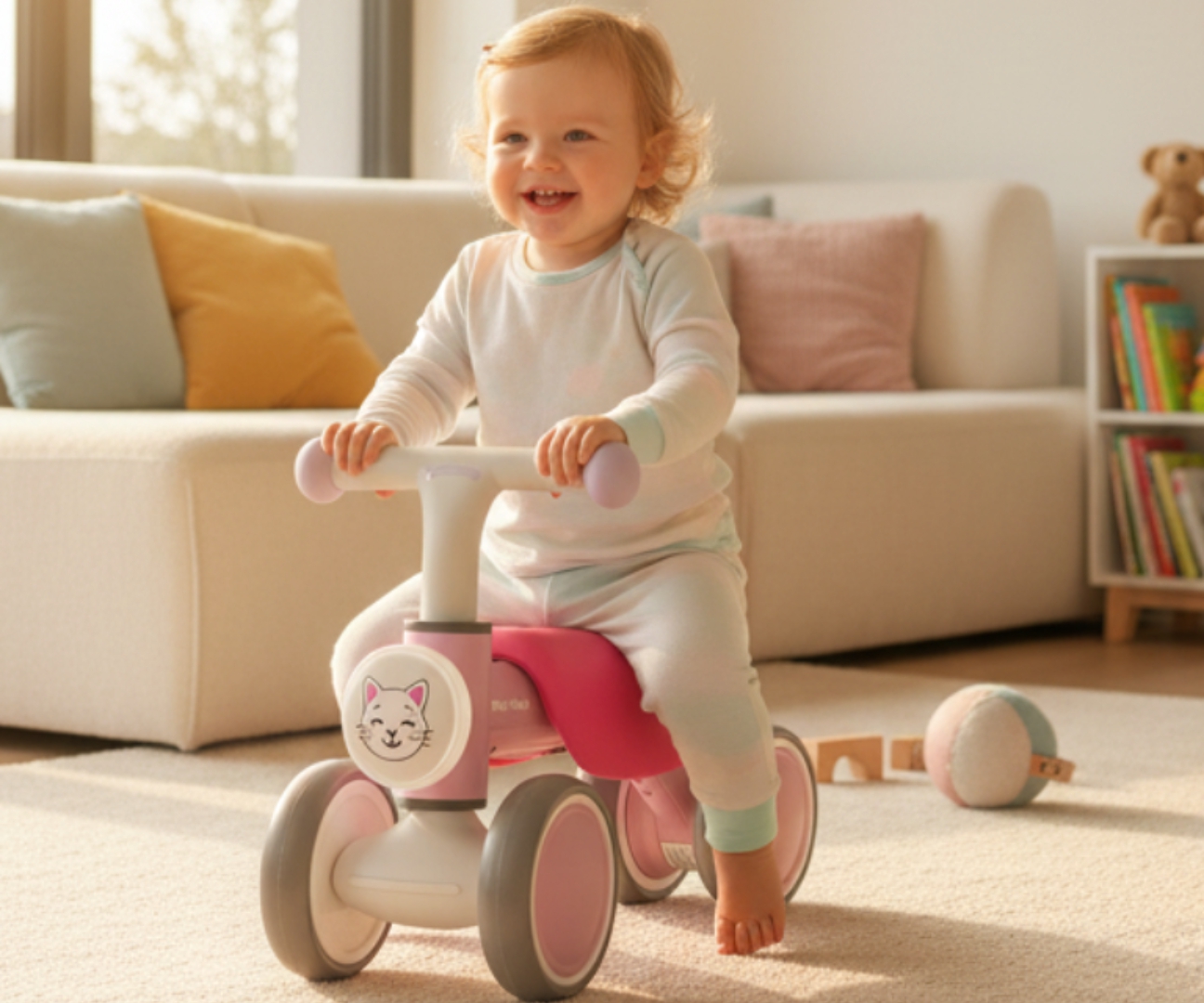 Milly Mally Pojazd York Pink — zdjęcie 13