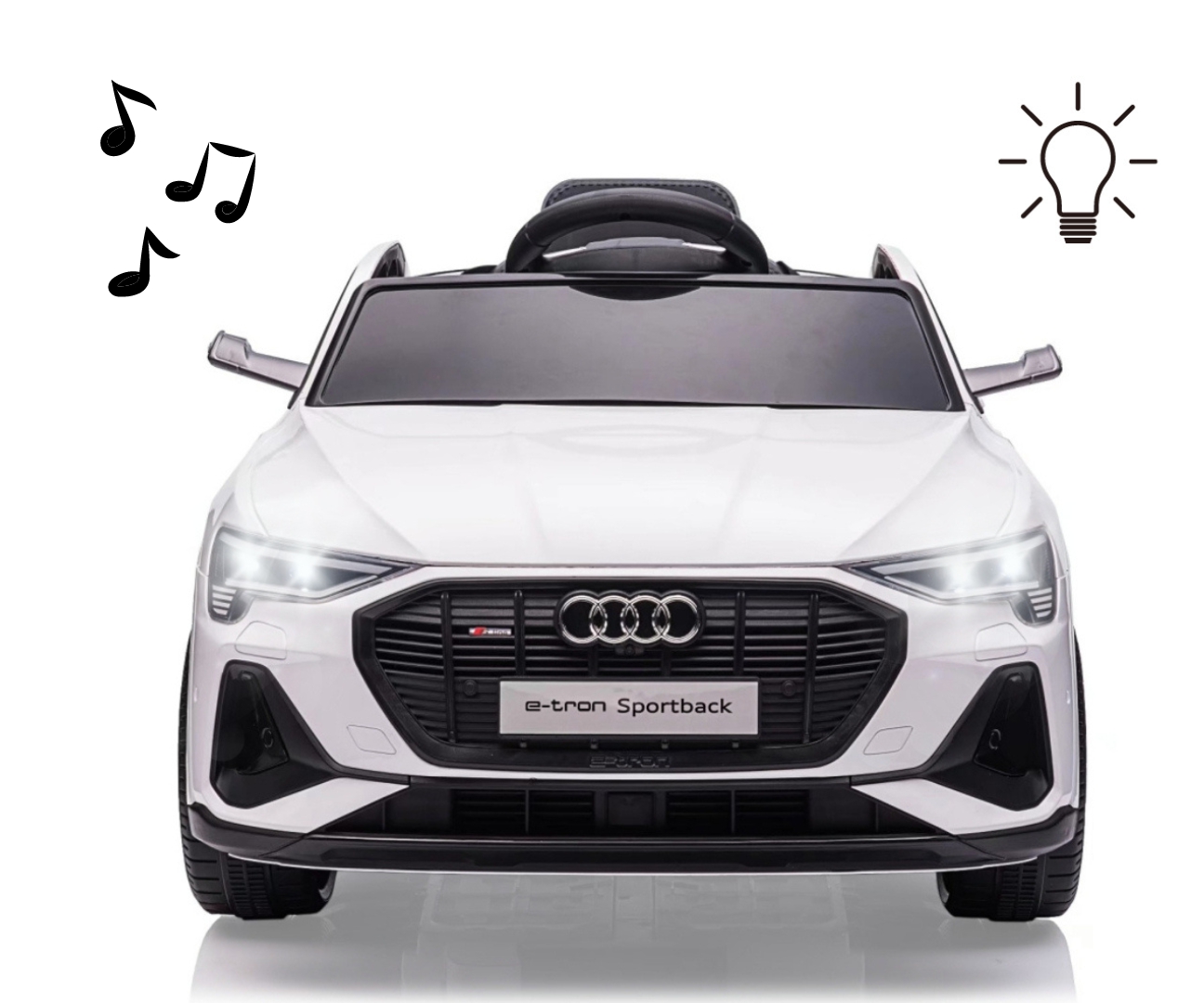 Milly Mally Pojazd na akumulator Audi E-Tron Sportback White — zdjęcie 10