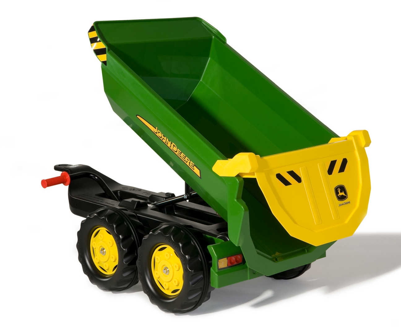Rolly Toys 122165 Przyczepa Rolly Halfpipe półwywrotka John Deere 2-osie — zdjęcie 2