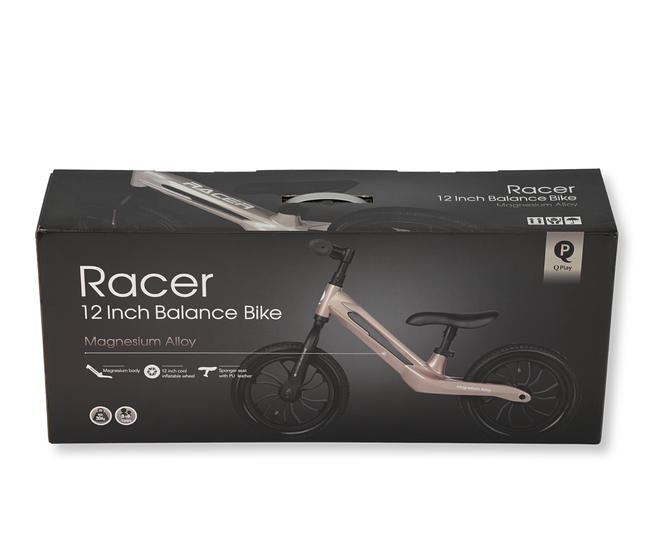 Qplay Rowerek Biegowy Racer Platinum — zdjęcie 9
