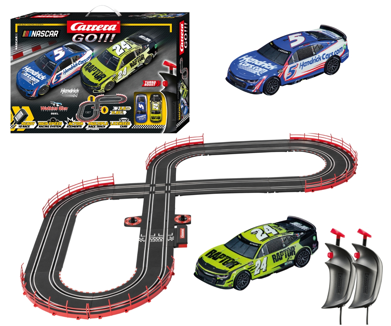 Carrera Go 200 NASCAR Watkins Glen Duel 3,6m