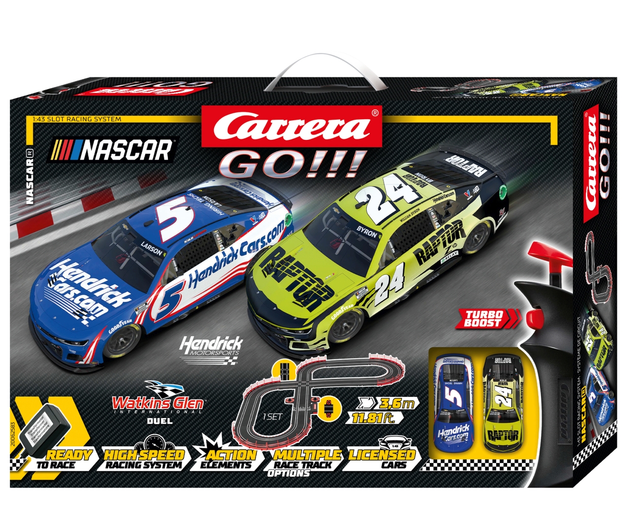 Carrera Go 20062583 NASCAR Watkins Glen Duel 3,6m — zdjęcie 11