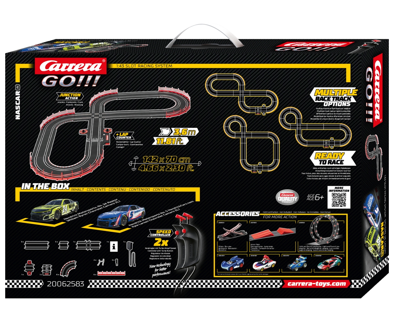 Carrera Go 20062583 NASCAR Watkins Glen Duel 3,6m — zdjęcie 12