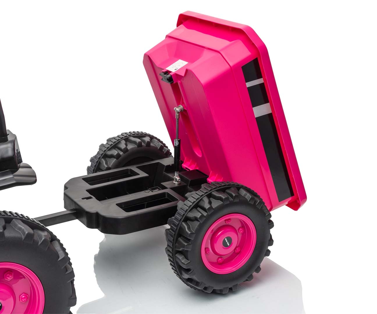 Milly Mally Pojazd na akumulator Traktor z przyczepą Farmer Pink — zdjęcie 7