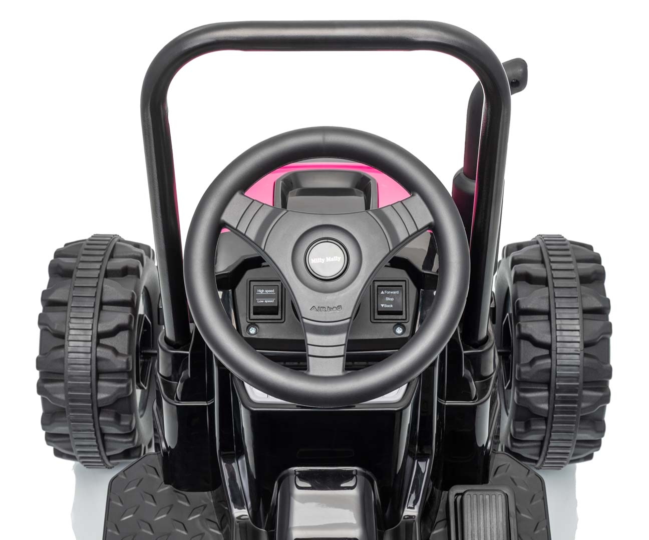 Milly Mally Pojazd na akumulator Traktor z przyczepą Farmer Pink — zdjęcie 9
